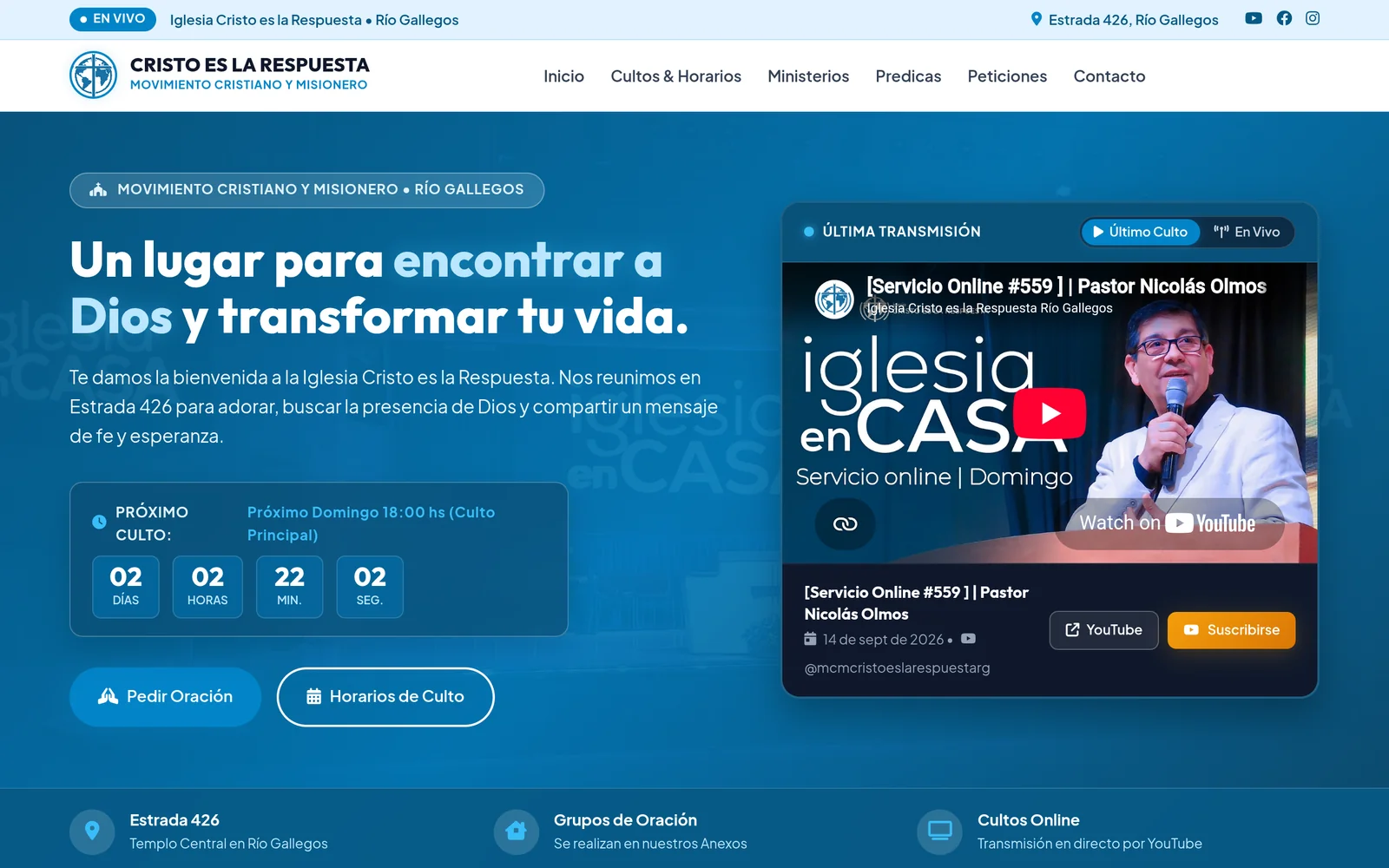 Captura de pantalla de CRISTO ES LA RESPUESTA RG